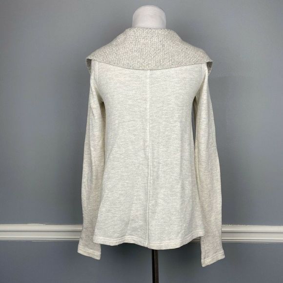 Saturday Sunday Cable Knit Cardigan Sweater Wool - Picture 6 of 8